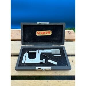 Starrett Mul-T Anvil Micrometer No. 220P 0-1 Inch Precision Measuring